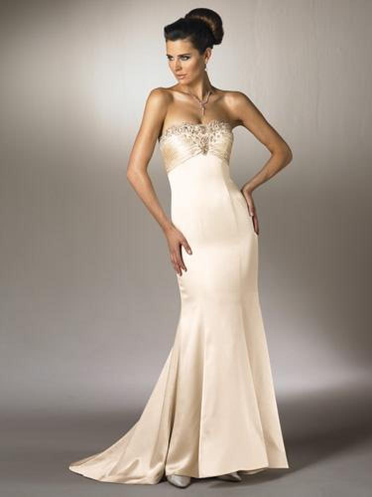 Strapless Empire Bodice Bridal Gown 01921