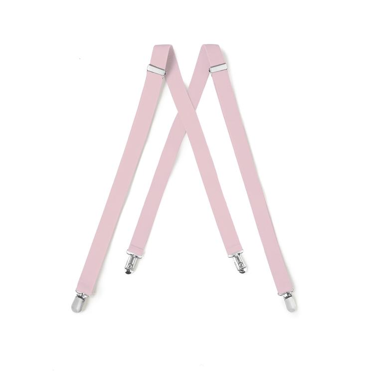 Light Pink Clip Suspenders 800-762